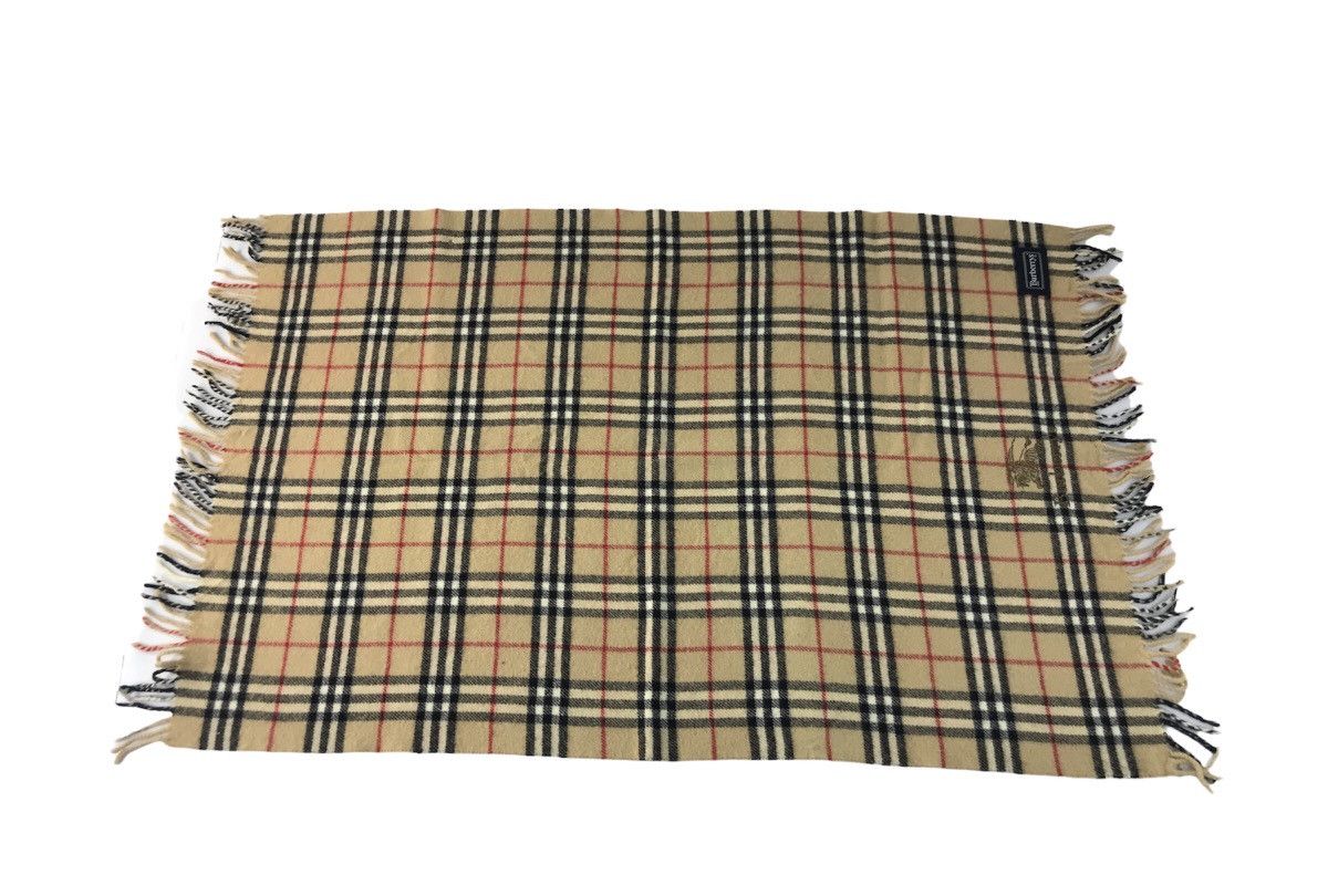 Burberry Burberry London Nova Checked Monogram Muffler Scarf 52 x 40 Size ONE SIZE - 2 Thumbnail