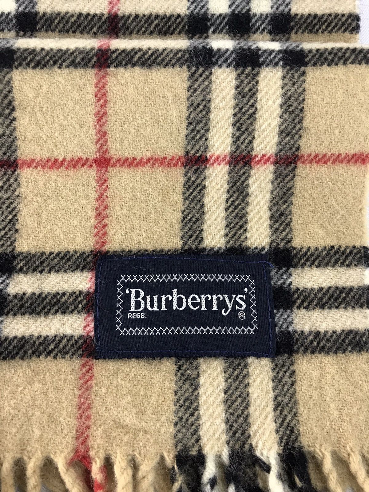 Burberry Burberry London Nova Checked Monogram Muffler Scarf 52 x 40 Size ONE SIZE - 4 Thumbnail