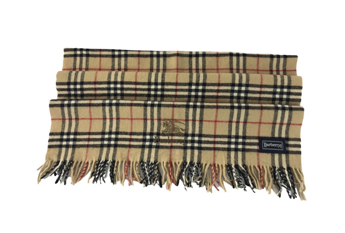 Burberry Burberry London Nova Checked Monogram Muffler Scarf 52 x 40 Size ONE SIZE - 1 Thumbnail