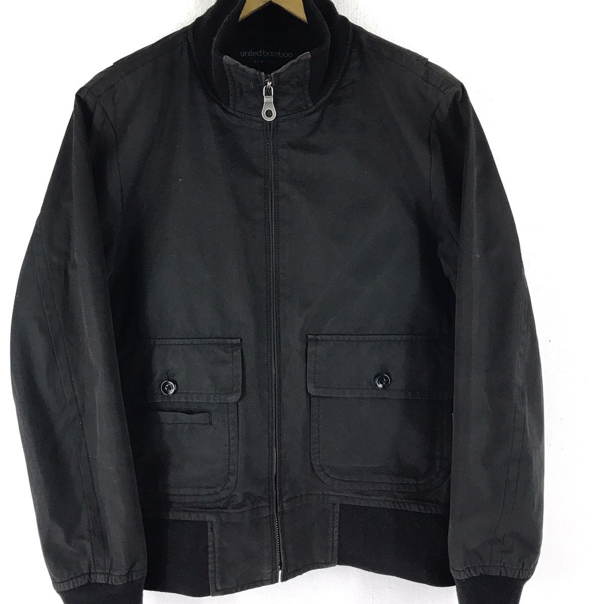 Designer 🔥UNITED BAMBOO NEW YORK BOMBER TWOPOCKET JACKET JAPAN MADE Size US M / EU 48-50 / 2 - 4 Thumbnail