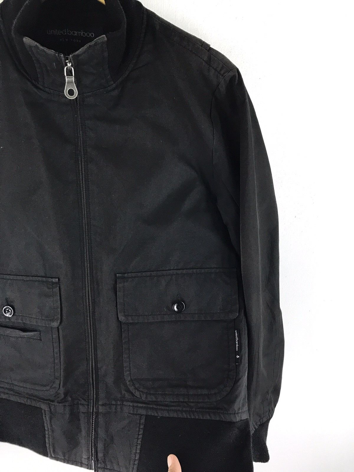 Designer 🔥UNITED BAMBOO NEW YORK BOMBER TWOPOCKET JACKET JAPAN MADE Size US M / EU 48-50 / 2 - 6 Thumbnail