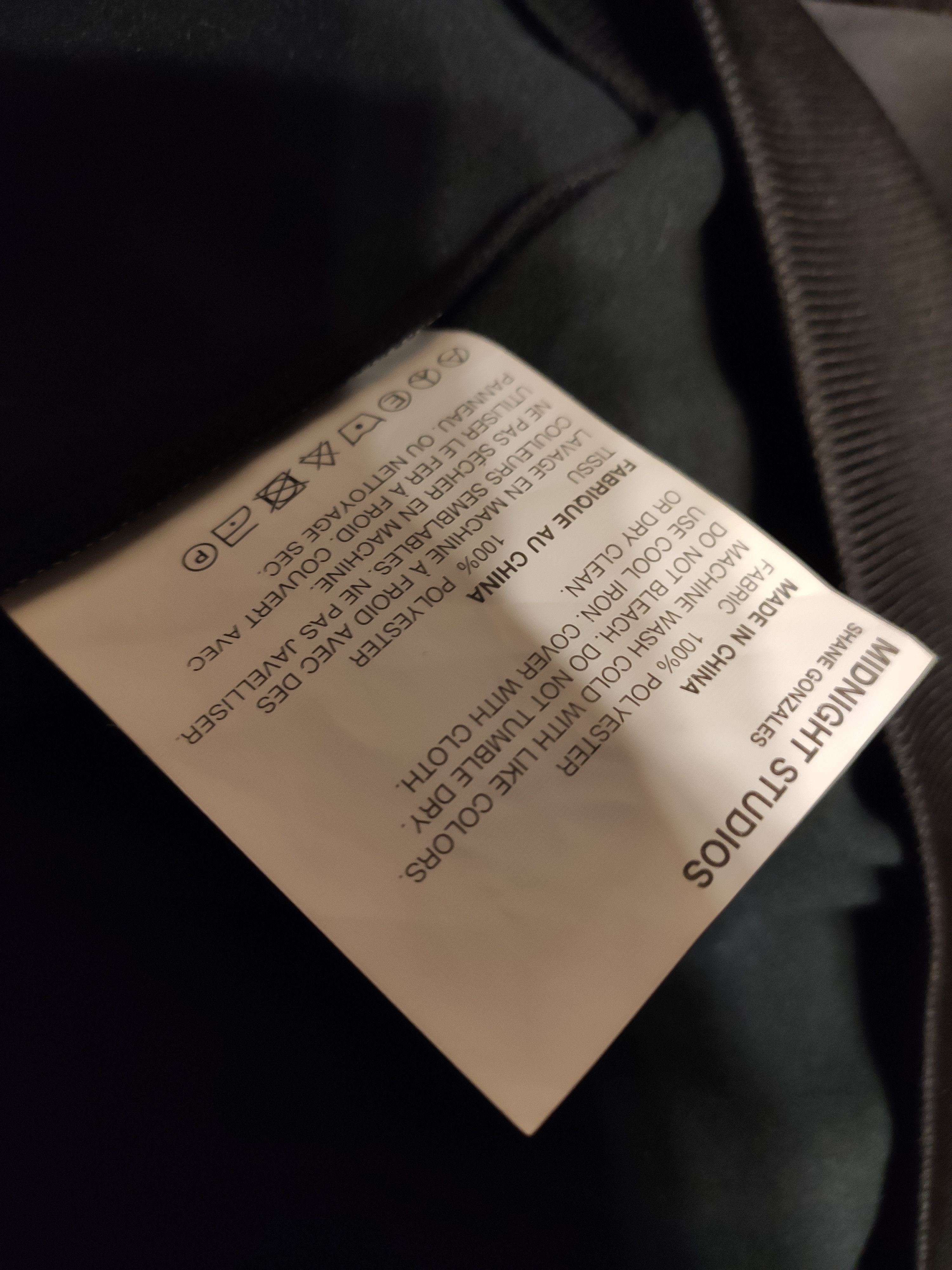 Midnight Studios Midnight Studios MUSIC NOTE TRACK JACKET Size US S / EU 44-46 / 1 - 5 Thumbnail