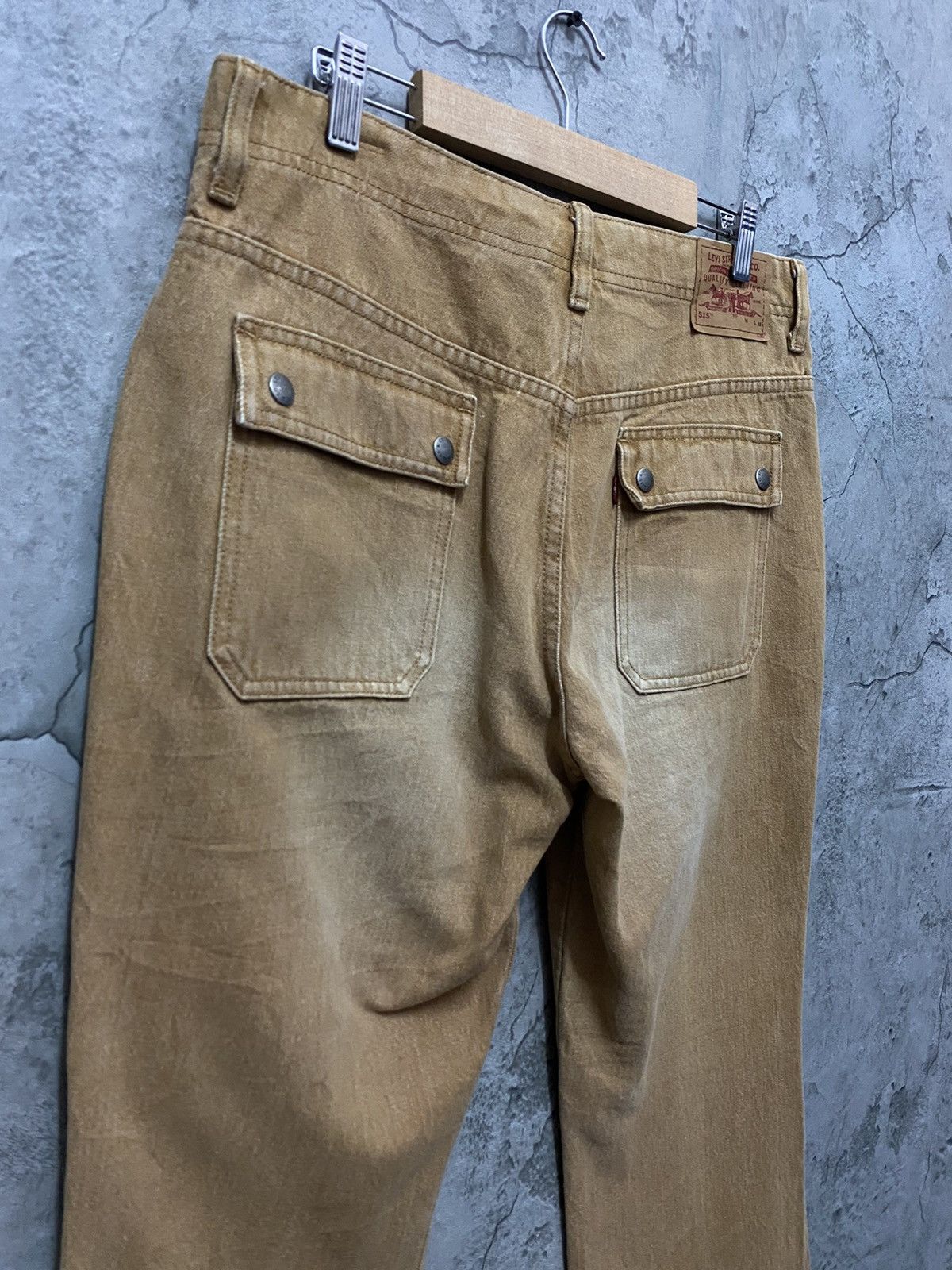 Levi's × Vintage Vintage Levis 515 Bootcut Flared Bush Pocket Denim Pants Size US 32 / EU 48 - 13 Thumbnail