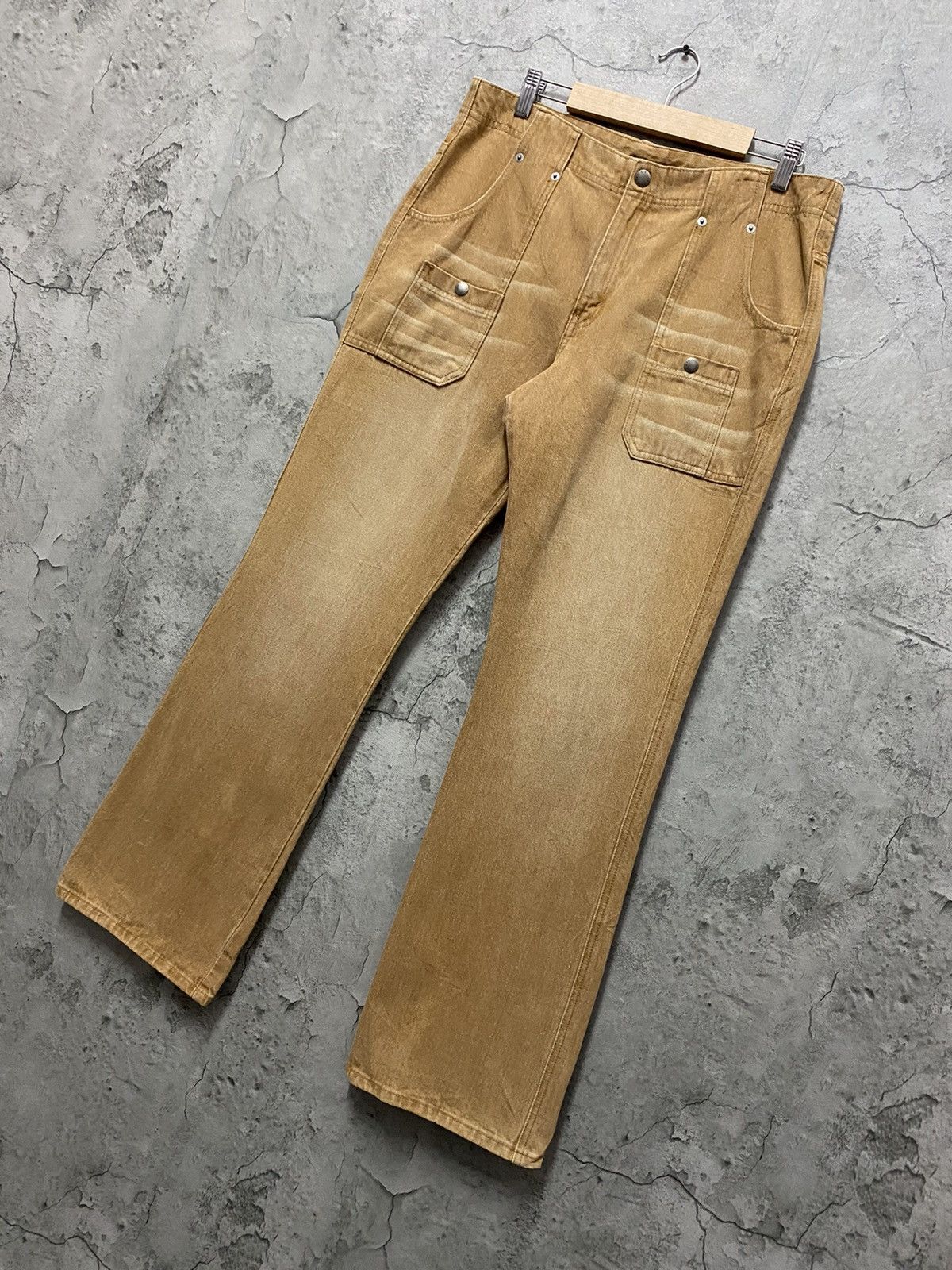 Levi's × Vintage Vintage Levis 515 Bootcut Flared Bush Pocket Denim Pants Size US 32 / EU 48 - 3 Thumbnail