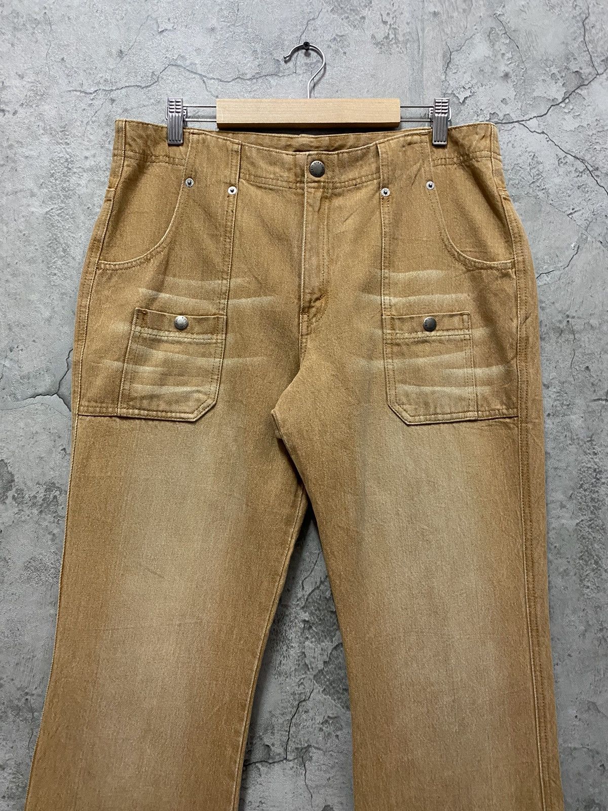 Levi's × Vintage Vintage Levis 515 Bootcut Flared Bush Pocket Denim Pants Size US 32 / EU 48 - 4 Thumbnail