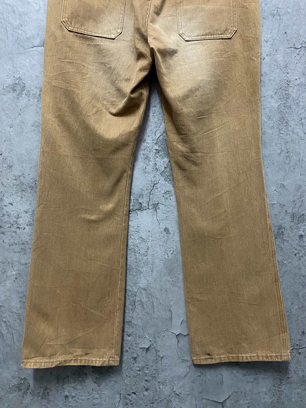 Levi's × Vintage Vintage Levis 515 Bootcut Flared Bush Pocket Denim Pants Size US 32 / EU 48 - 11 Thumbnail