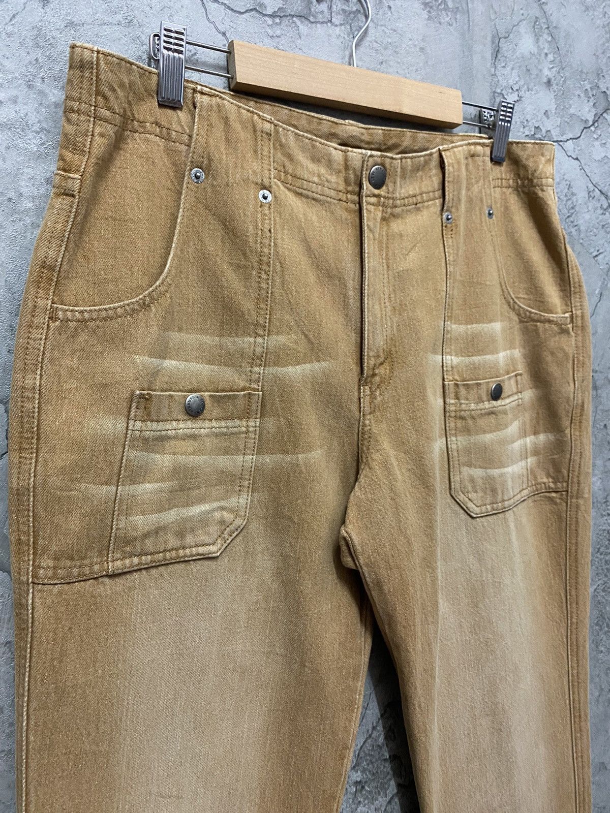 Levi's × Vintage Vintage Levis 515 Bootcut Flared Bush Pocket Denim Pants Size US 32 / EU 48 - 6 Thumbnail