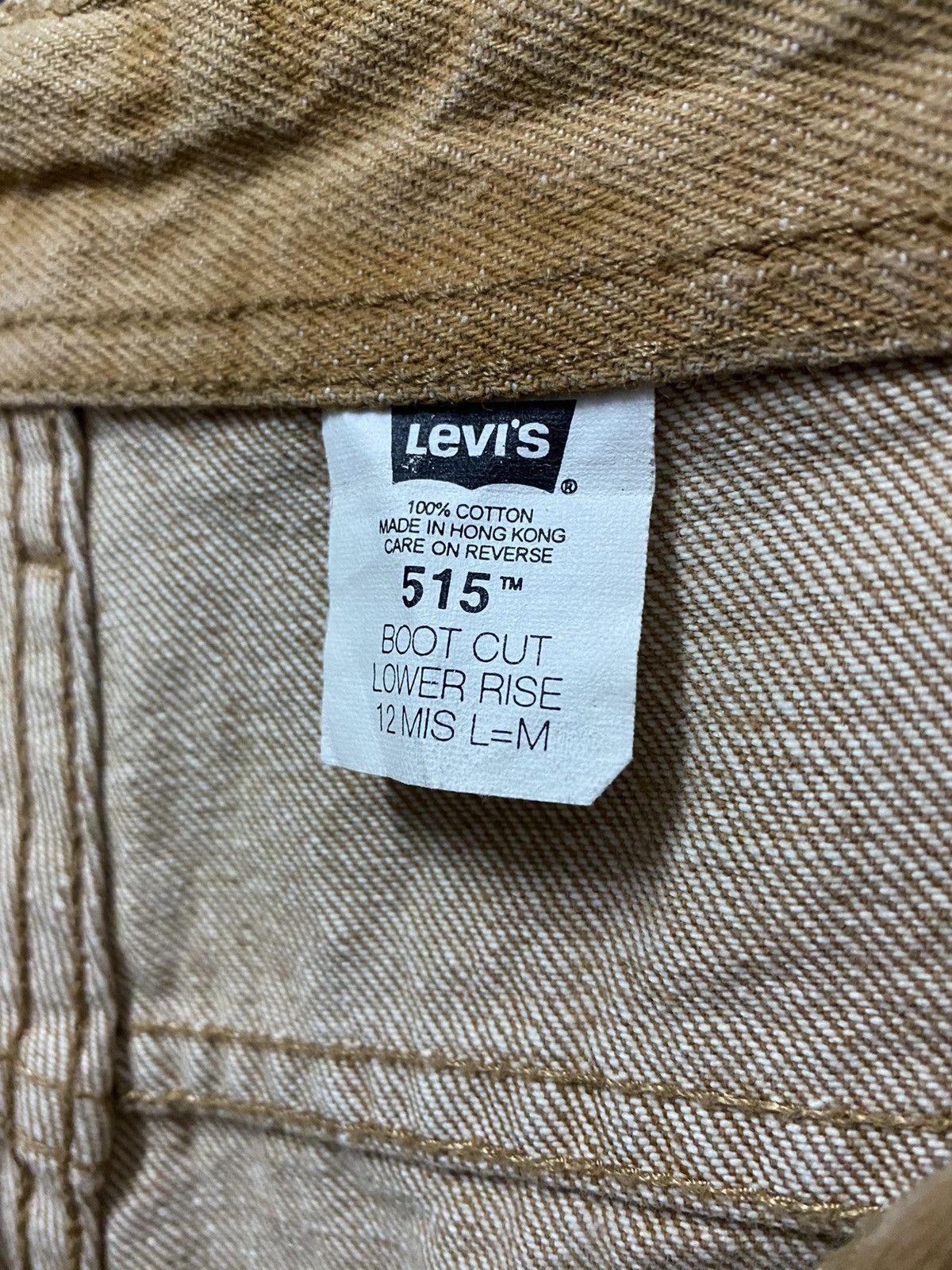 Levi's × Vintage Vintage Levis 515 Bootcut Flared Bush Pocket Denim Pants Size US 32 / EU 48 - 17 Thumbnail