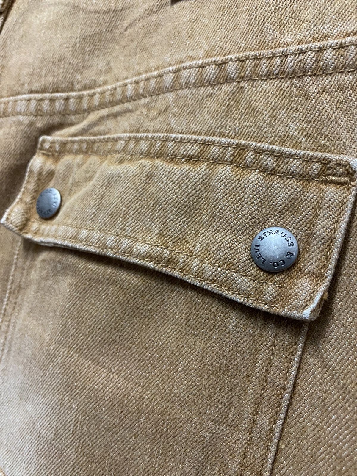 Levi's × Vintage Vintage Levis 515 Bootcut Flared Bush Pocket Denim Pants Size US 32 / EU 48 - 14 Thumbnail