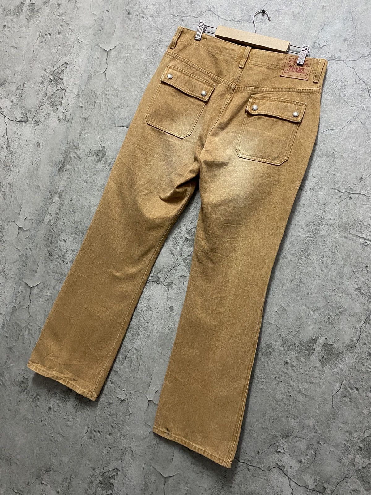 Levi's × Vintage Vintage Levis 515 Bootcut Flared Bush Pocket Denim Pants Size US 32 / EU 48 - 9 Thumbnail