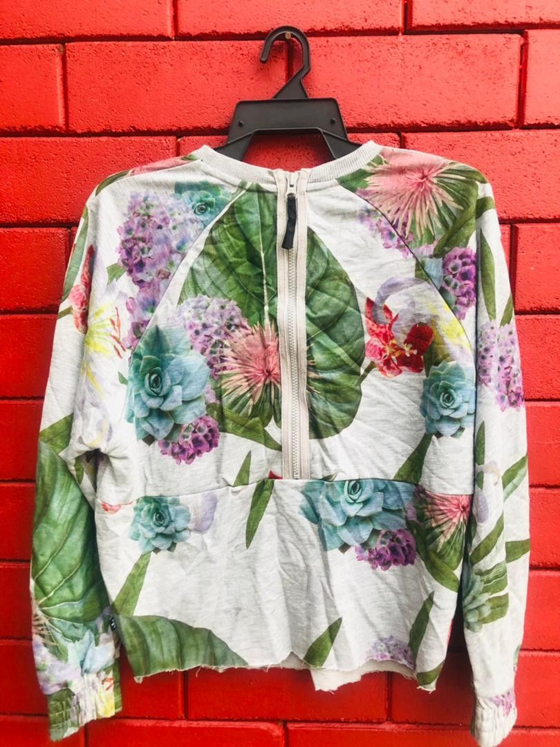 Japanese Brand × Vintage Vintage Adidas Floral Japanese Designer Fashion Style Size US M / EU 48-50 / 2 - 2 Thumbnail