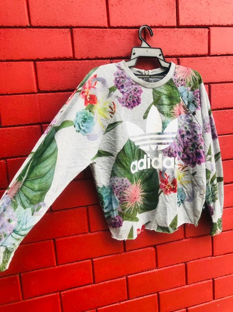 Japanese Brand × Vintage Vintage Adidas Floral Japanese Designer Fashion Style Size US M / EU 48-50 / 2 - 4 Thumbnail