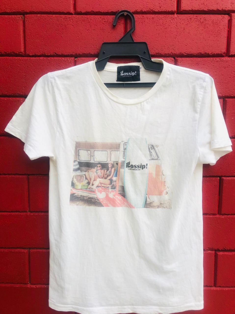 image of Vintage Gossip! Japanese Streetwear Designer Fashion Style in White, Men's (Size Small)