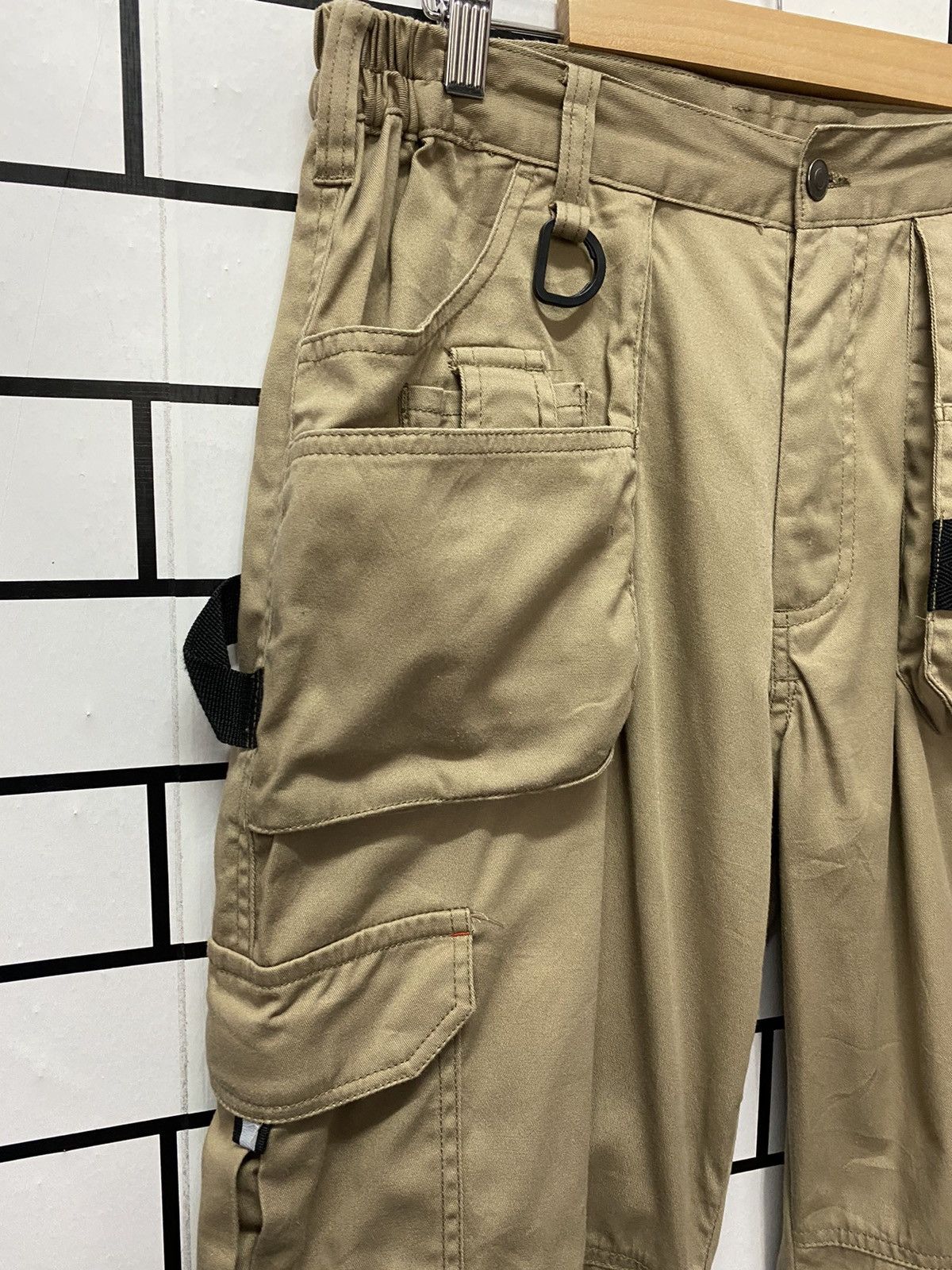 Japanese Brand Vintage Azito Japan Cargo Multi Pocket Casual Workwear Size US 34 / EU 50 - 5 Thumbnail