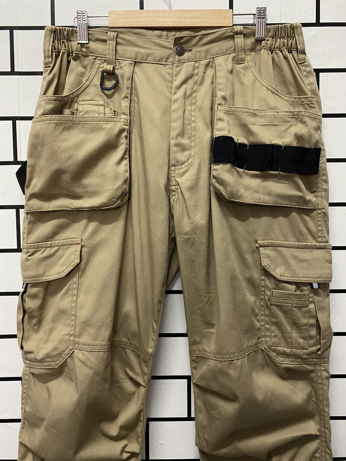 Japanese Brand Vintage Azito Japan Cargo Multi Pocket Casual Workwear Size US 34 / EU 50 - 4 Thumbnail