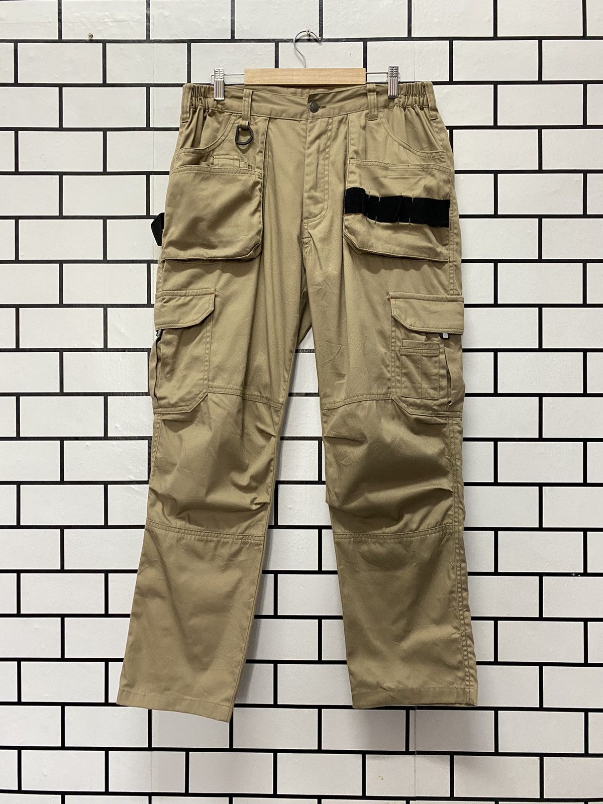 Japanese Brand Vintage Azito Japan Cargo Multi Pocket Casual Workwear Size US 34 / EU 50 - 1 Thumbnail