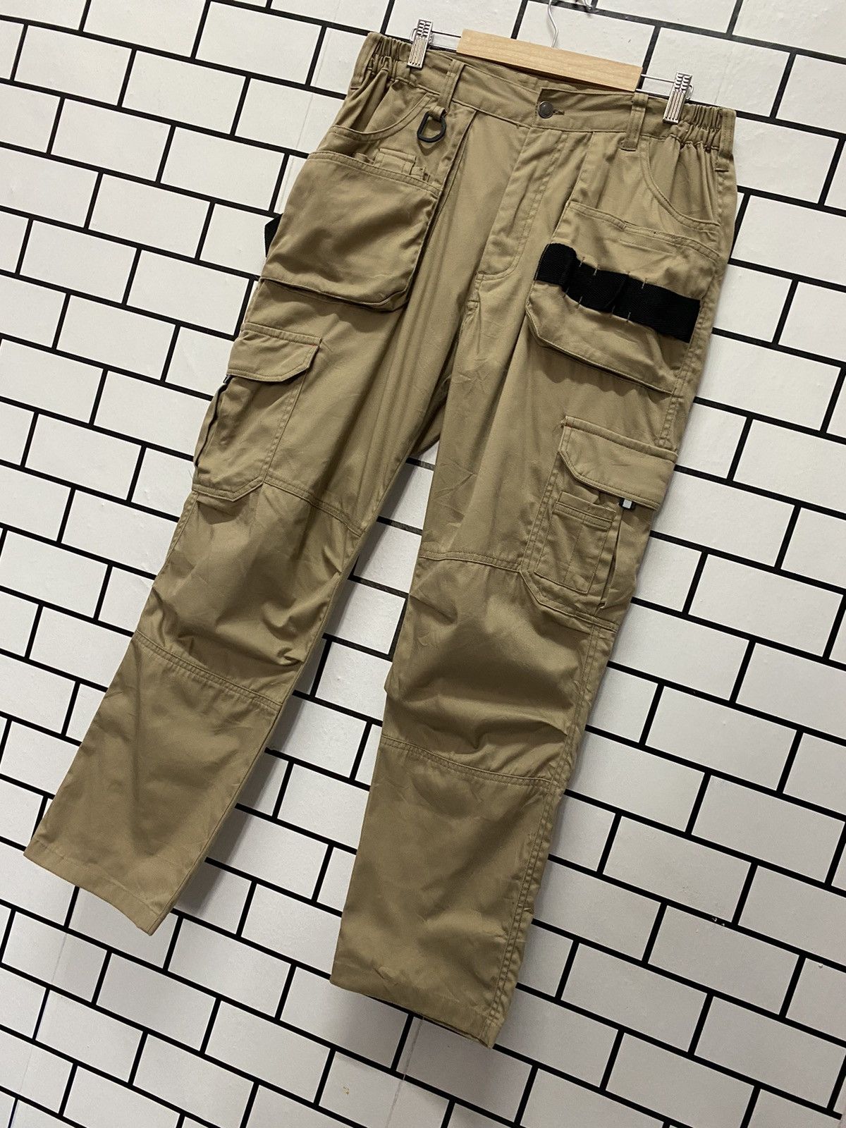 Japanese Brand Vintage Azito Japan Cargo Multi Pocket Casual Workwear Size US 34 / EU 50 - 3 Thumbnail