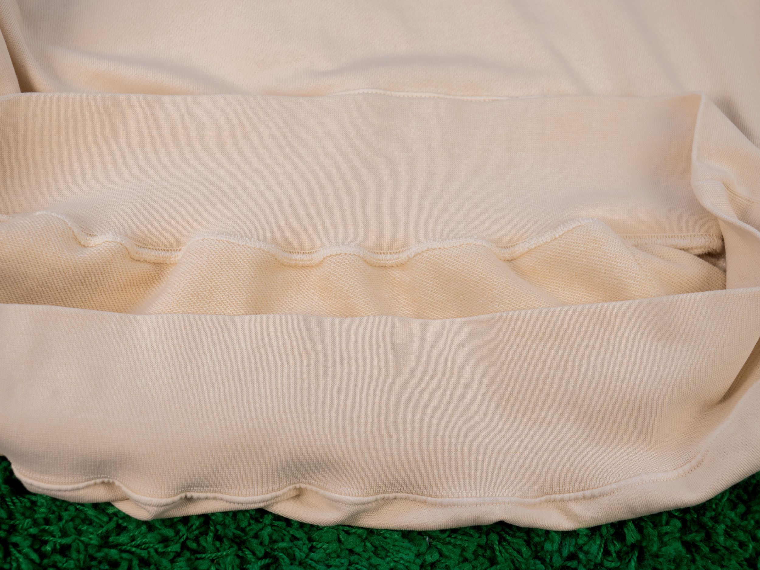 Yeezy YEEZY SEASON 4 Boxy Fit Cotton HOODIE Beige (L) Size US M / EU 48-50 / 2 - 18 Thumbnail