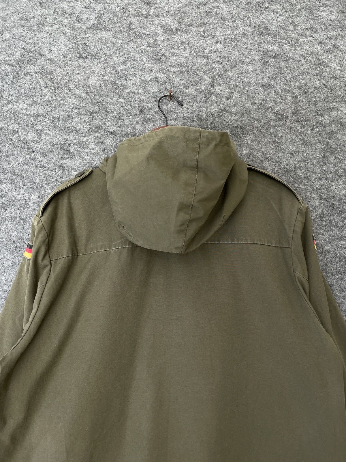 Vintage MARQUARDT & SCHULZ GERMANY ARMY PARKAS OPTI ZIPPER Size US L / EU 52-54 / 3 - 4 Thumbnail