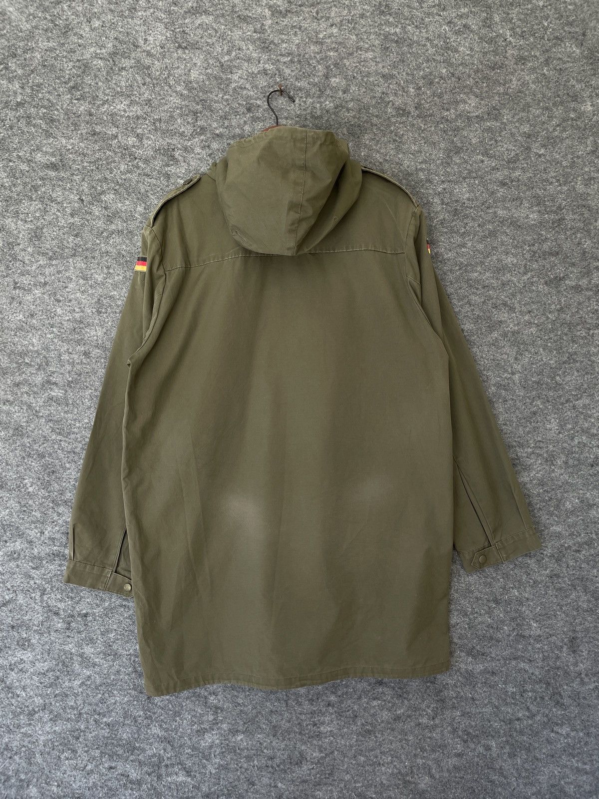 Vintage MARQUARDT & SCHULZ GERMANY ARMY PARKAS OPTI ZIPPER Size US L / EU 52-54 / 3 - 3 Thumbnail