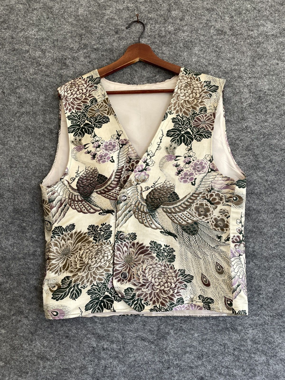 Japanese Brand × Vintage VINTAGE MARINE JAPANESE SUKAJAN VEST Size US M / EU 48-50 / 2 - 1 Thumbnail