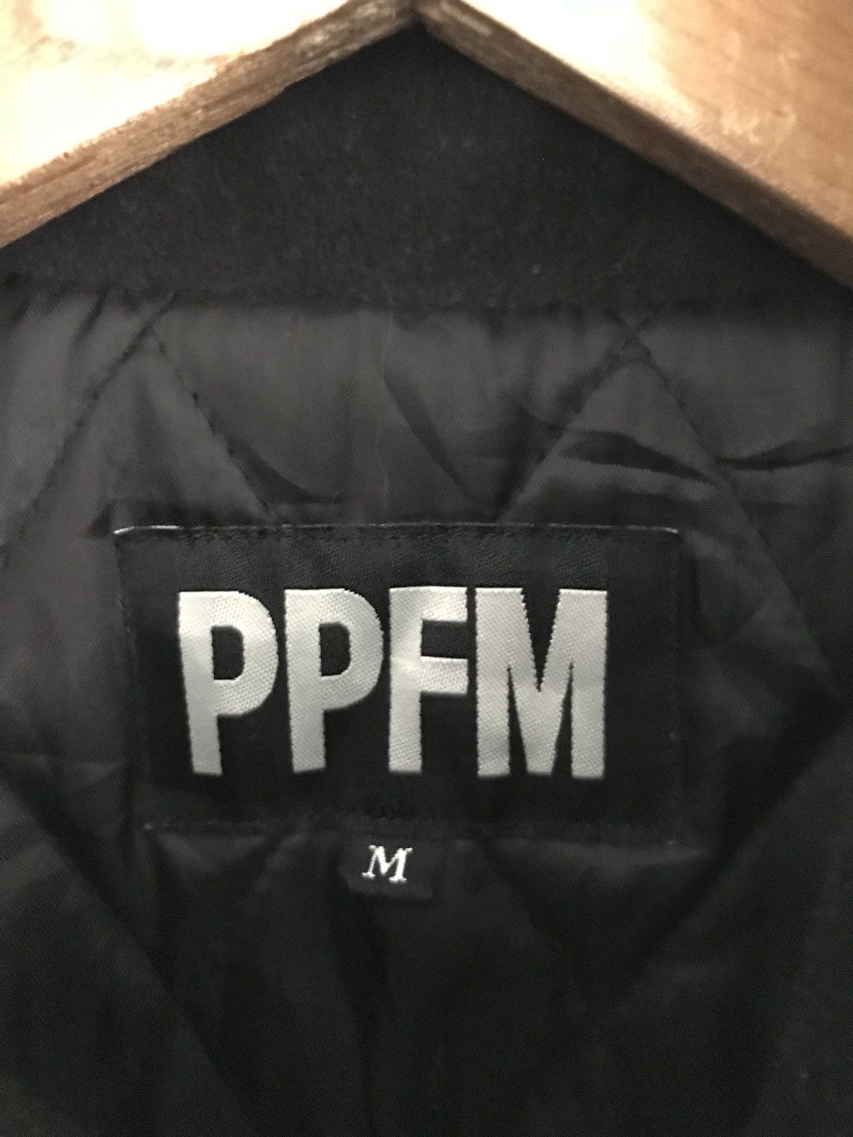 Japanese Brand × PPFM PPFM Wool Black Jacket Size US M / EU 48-50 / 2 - 6 Thumbnail