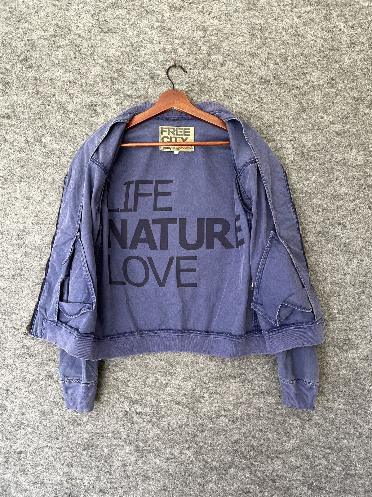 Japanese Brand VINTAGE FREE CITY JACKET Size US M / EU 48-50 / 2 - 5 Thumbnail