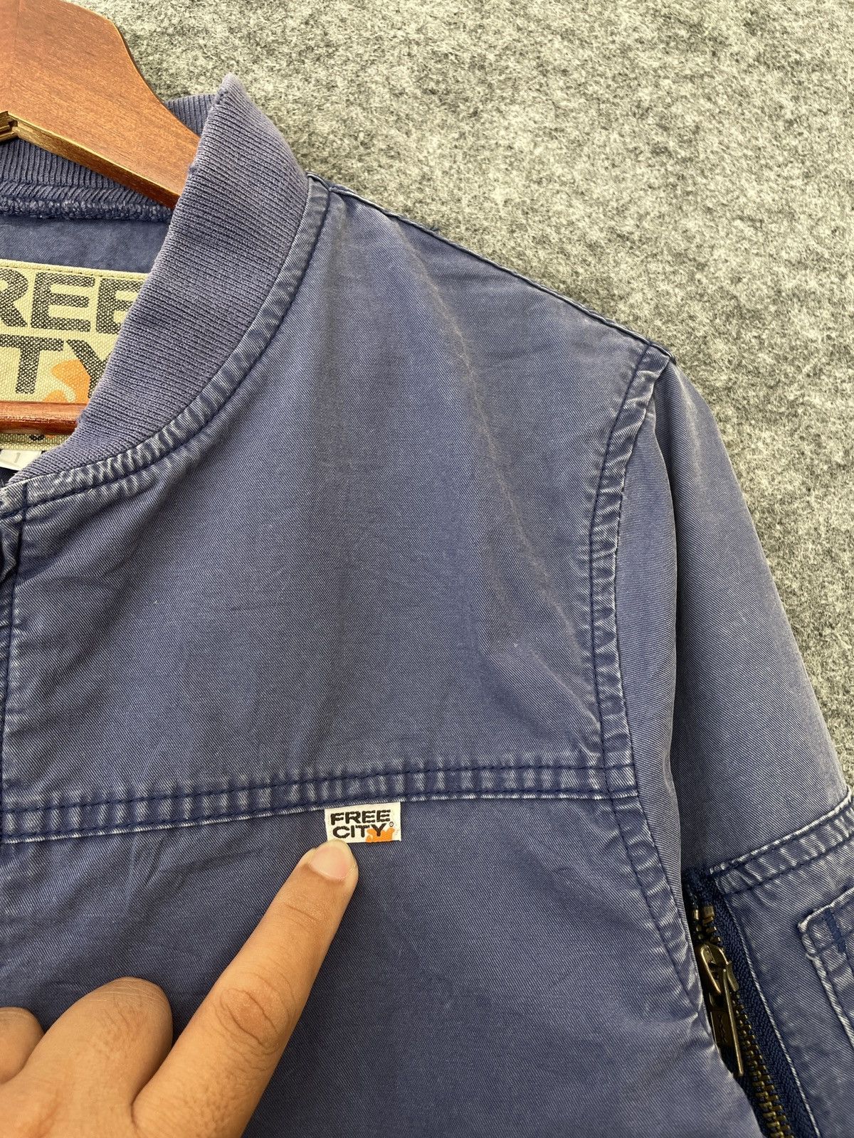 Japanese Brand VINTAGE FREE CITY JACKET Size US M / EU 48-50 / 2 - 6 Thumbnail