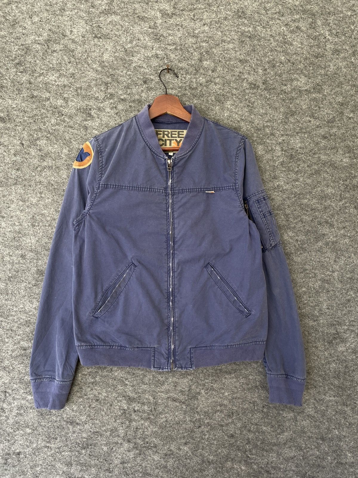 Japanese Brand VINTAGE FREE CITY JACKET Size US M / EU 48-50 / 2 - 1 Thumbnail