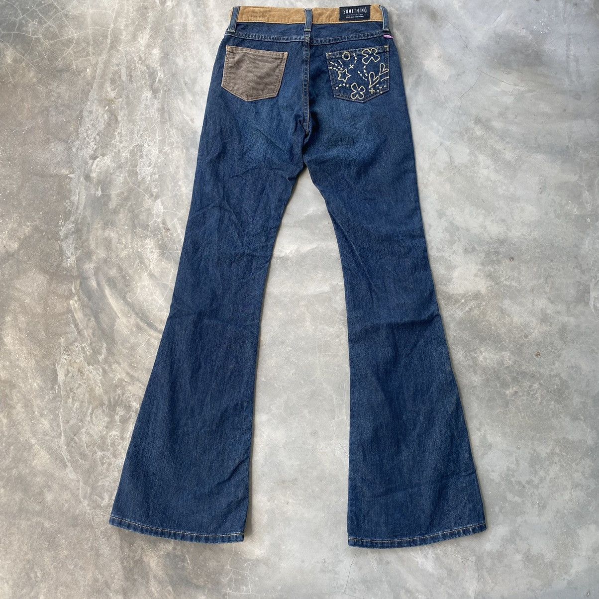Edwin × Japanese Brand Something by Edwin patchwork jeans flare jeans Size 26" / US 2 / IT 38 - 5 Thumbnail