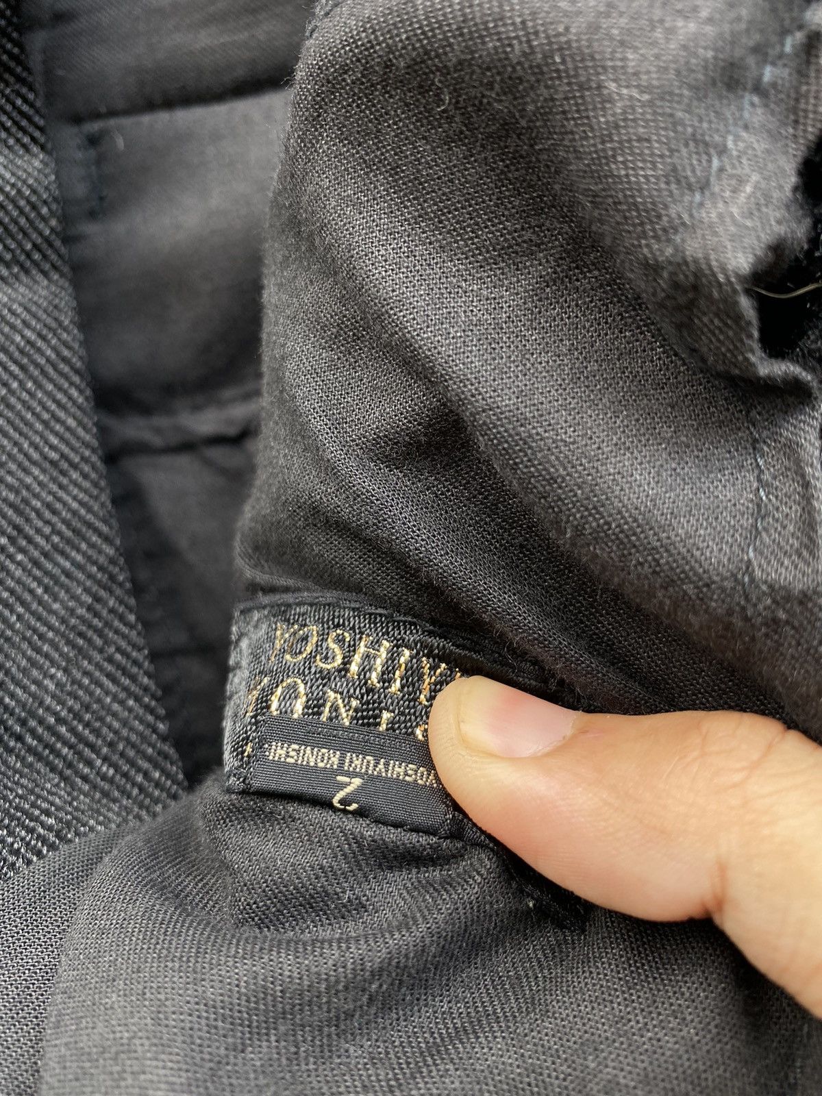 Yoshiyuki Konishi 💥RARE💥 Yoshiyuki Konishi “FICCE” Leather Panel Biker Pant Size US 30 / EU 46 - 12 Thumbnail