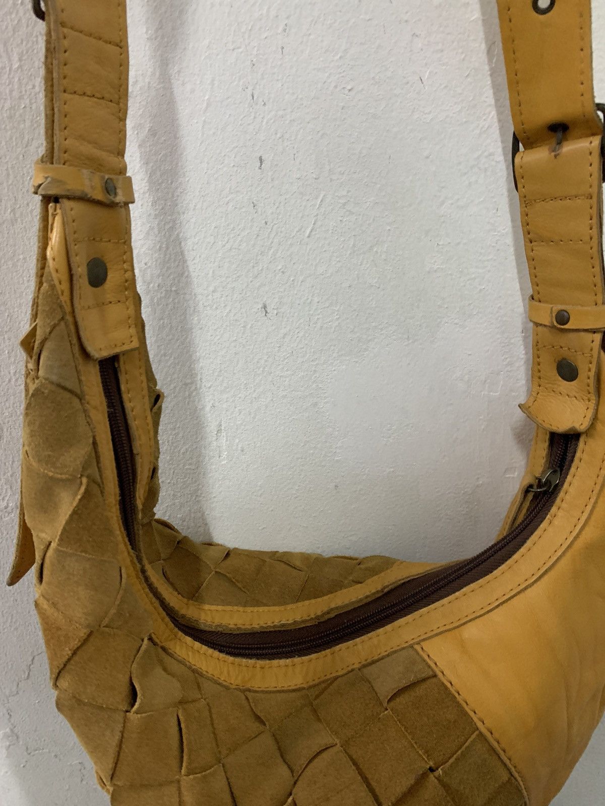 Japanese Brand Rare Banana Leather Bag Woven Size ONE SIZE - 3 Thumbnail
