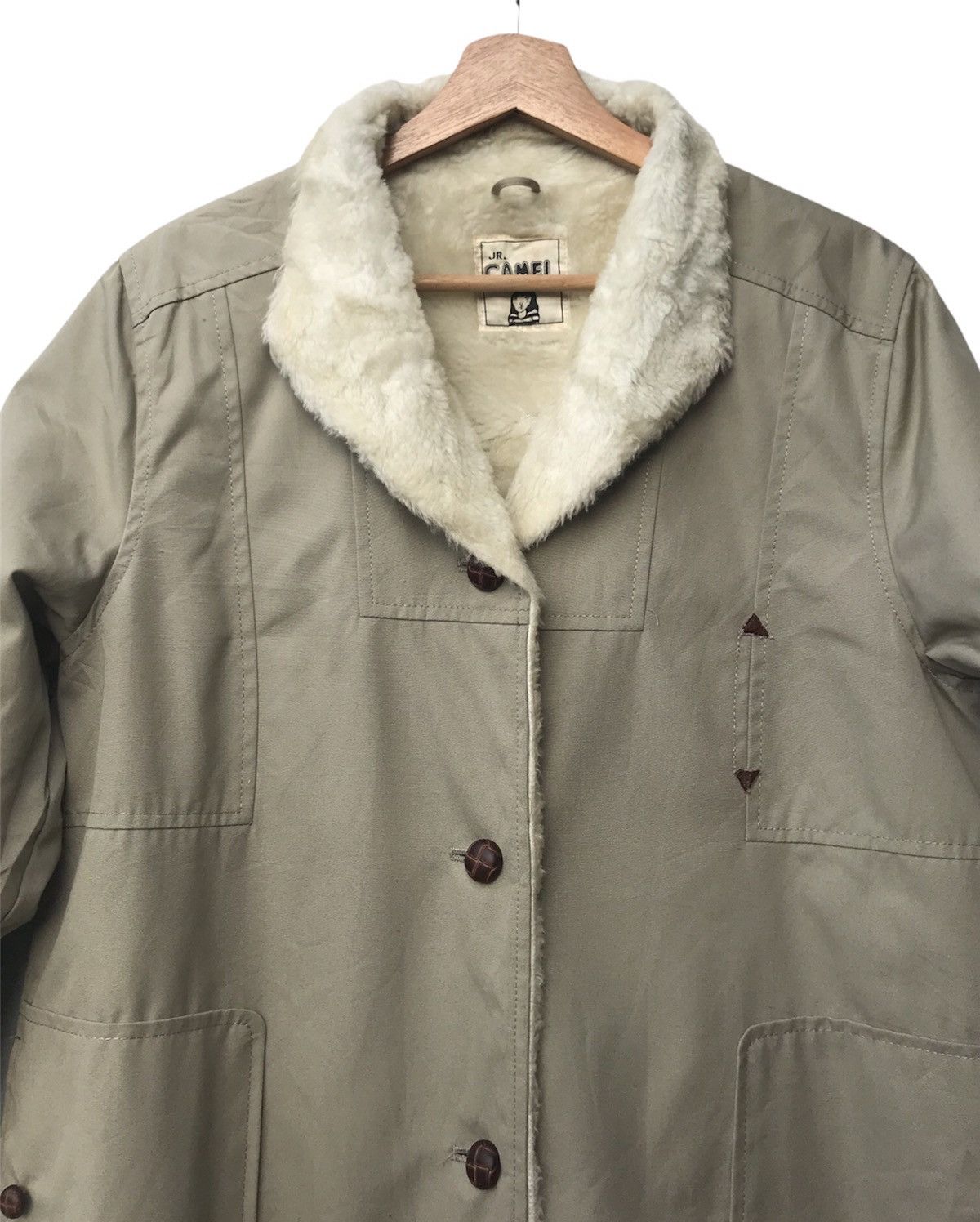 Other × Vintage Jr. Camel Wool Lined Coat Size US S / EU 44-46 / 1 - 6 Thumbnail