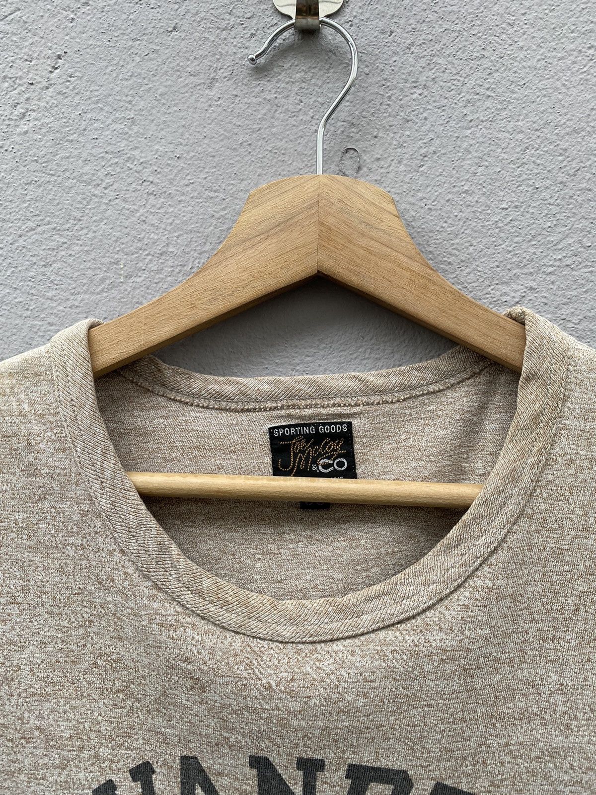 TOYS McCOY 💥Joe Mccoy & Co “Evander Football” Heavyweight Cotton Tee Size US M / EU 48-50 / 2 - 3 Thumbnail
