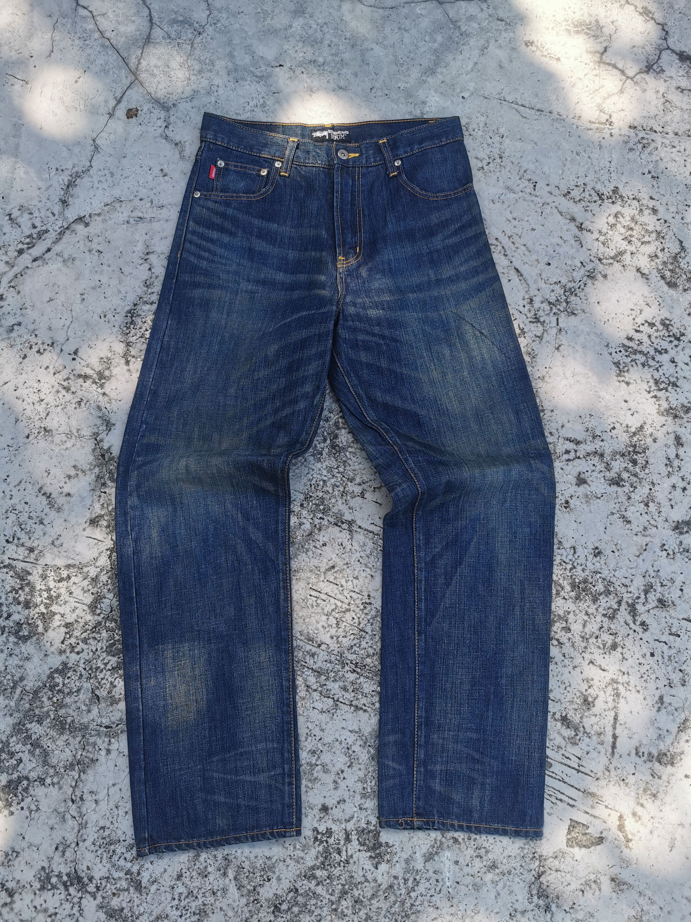 STUSSY × ROUGH AND RUGGED DENIM Stussy Rough and Rugged Denim Slim Jeans 32 | eBay