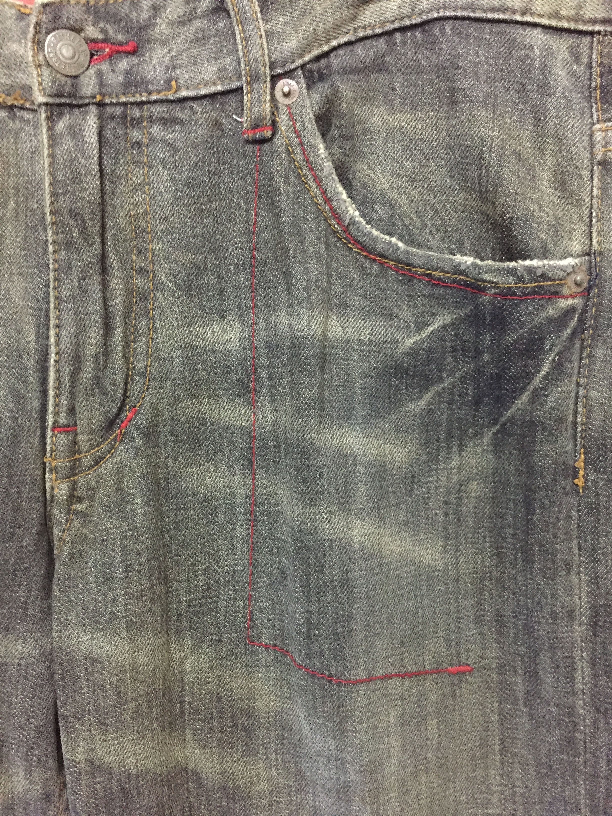 20471120 RATTLE TRAP japan Sex and Love distressed pants Size US 33 - 4 Thumbnail