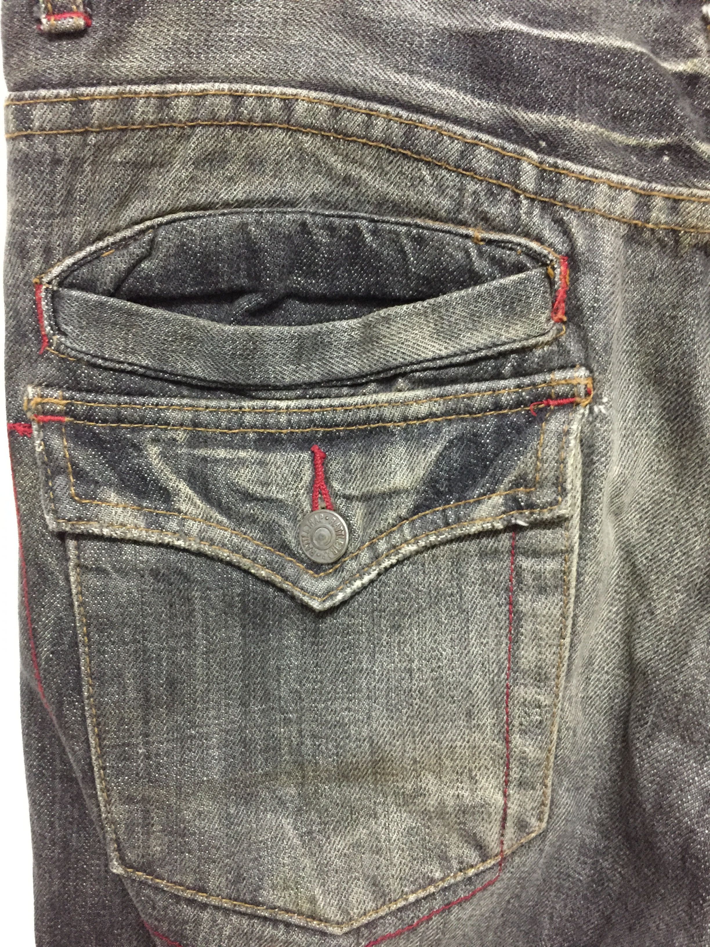 20471120 RATTLE TRAP japan Sex and Love distressed pants Size US 33 - 13 Thumbnail