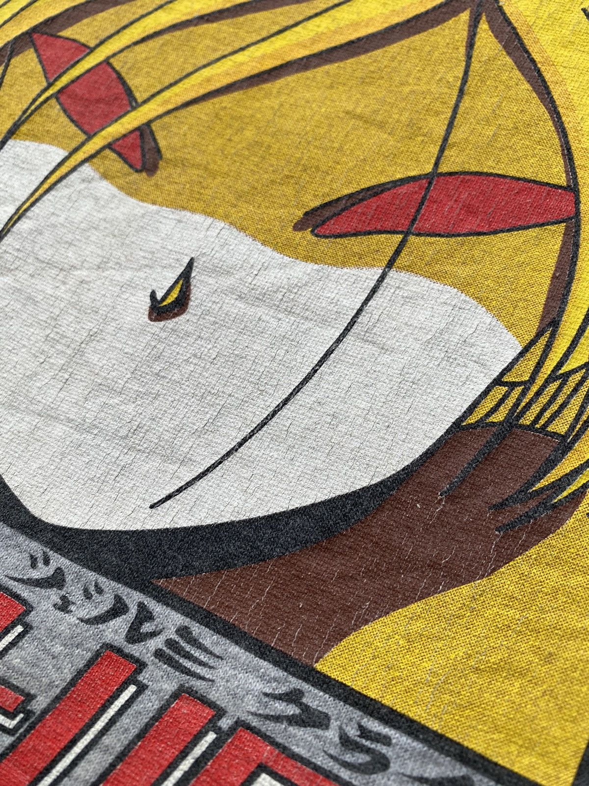 Hook-Ups GRAIL💥Vintage Rare 1990s HOOK-UPS “Red Eyes” Devil-Man Tee Size US M / EU 48-50 / 2 - 9 Thumbnail