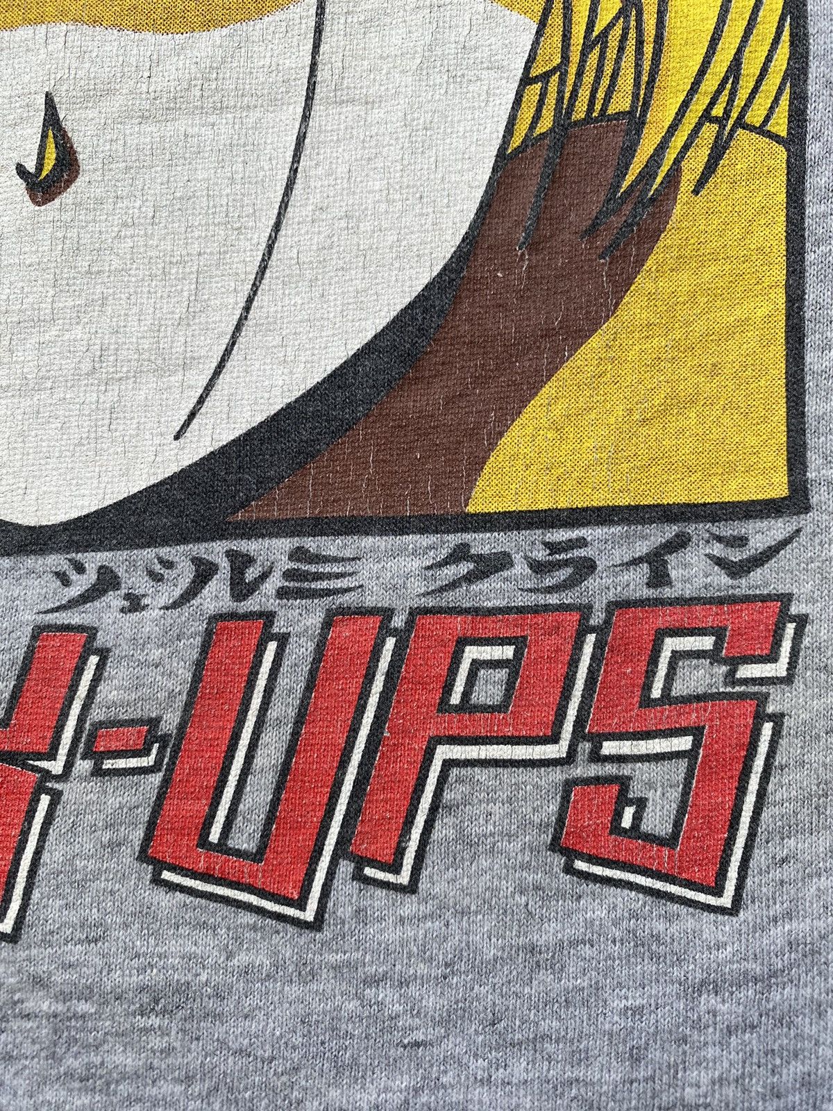 Hook-Ups GRAIL💥Vintage Rare 1990s HOOK-UPS “Red Eyes” Devil-Man Tee Size US M / EU 48-50 / 2 - 7 Thumbnail