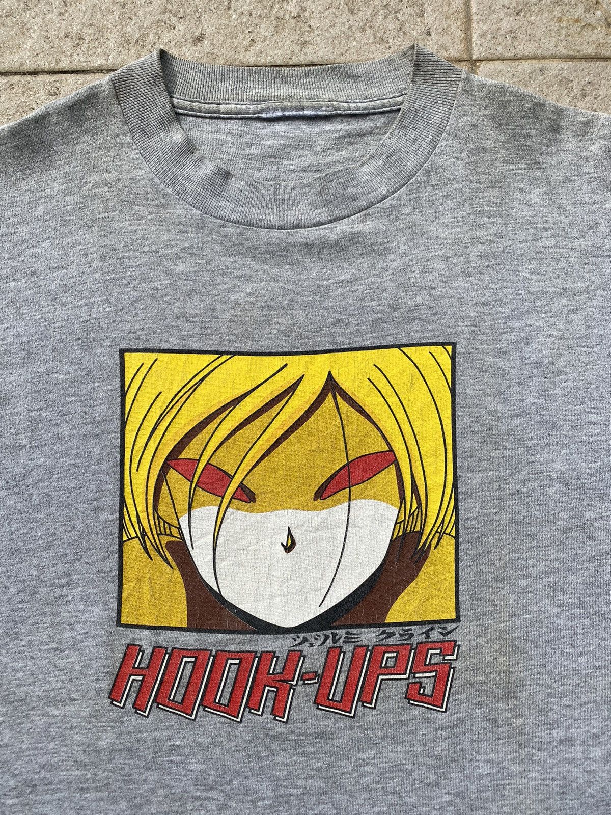 Hook-Ups GRAIL💥Vintage Rare 1990s HOOK-UPS “Red Eyes” Devil-Man Tee Size US M / EU 48-50 / 2 - 3 Thumbnail
