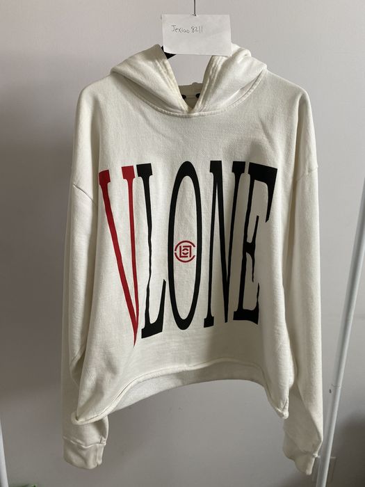 Vlone store cropped hoodie