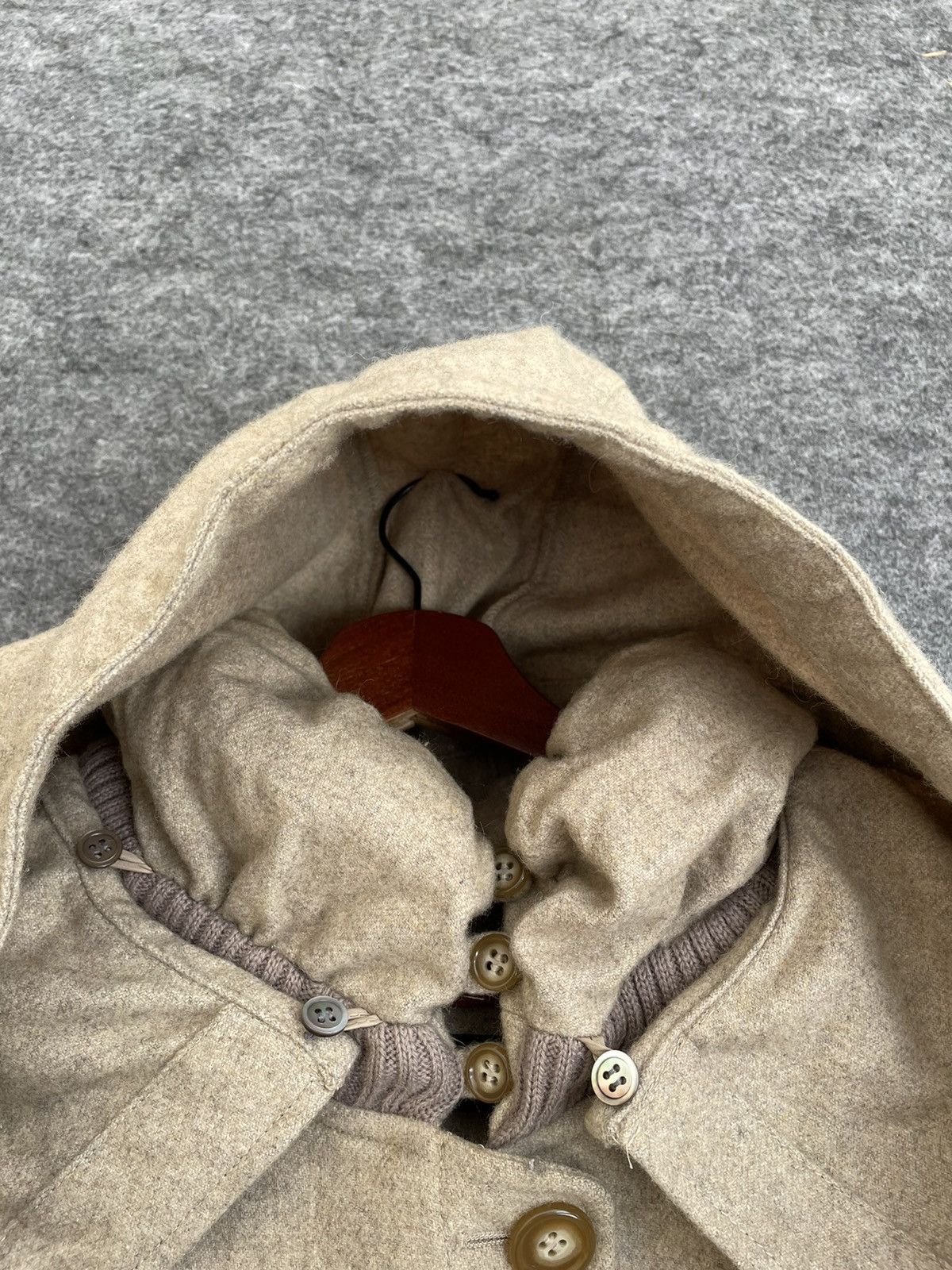 Issey Miyake ISSEY MIYAKE MERCIBEAUCOUP WOOL JACKET Size US S / EU 44-46 / 1 - 6 Thumbnail