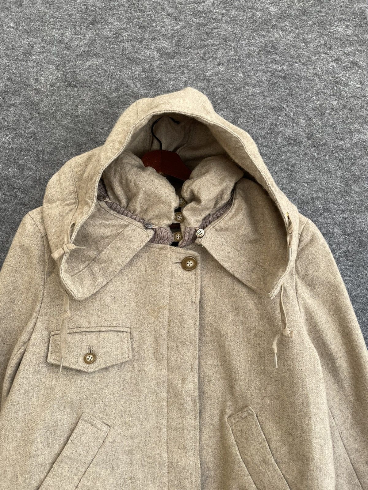 Issey Miyake ISSEY MIYAKE MERCIBEAUCOUP WOOL JACKET Size US S / EU 44-46 / 1 - 2 Thumbnail