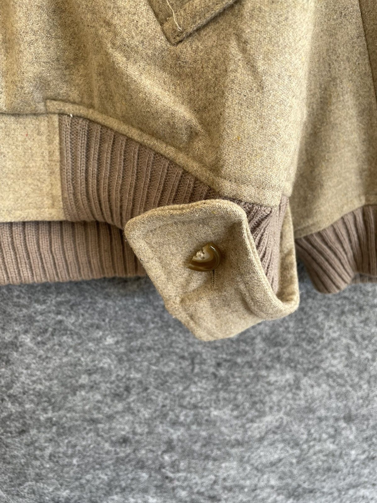 Issey Miyake ISSEY MIYAKE MERCIBEAUCOUP WOOL JACKET Size US S / EU 44-46 / 1 - 11 Thumbnail