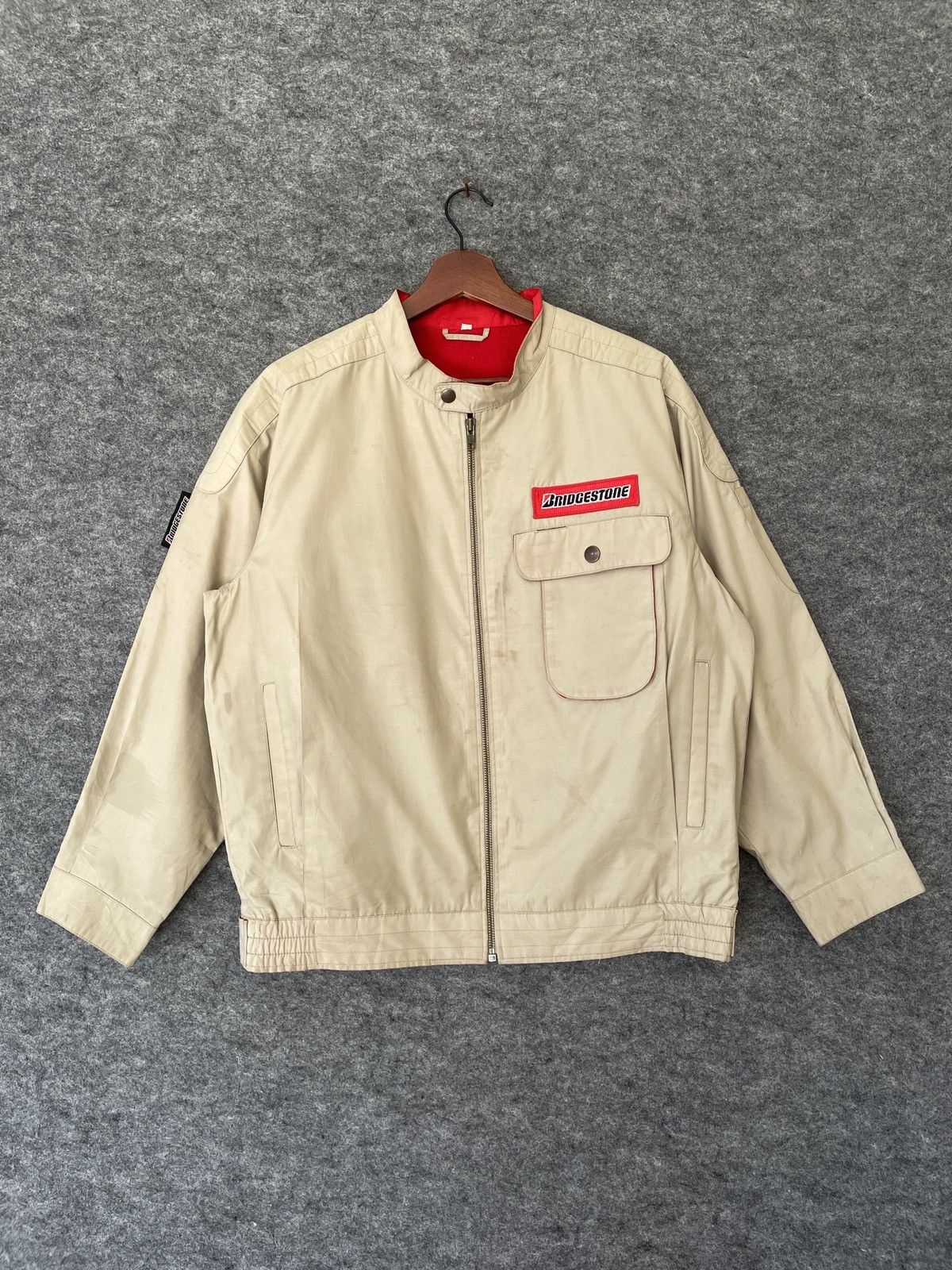 Japanese Brand VINTAGE BRIDGESTONE JACKET Size US L / EU 52-54 / 3 - 3 Thumbnail