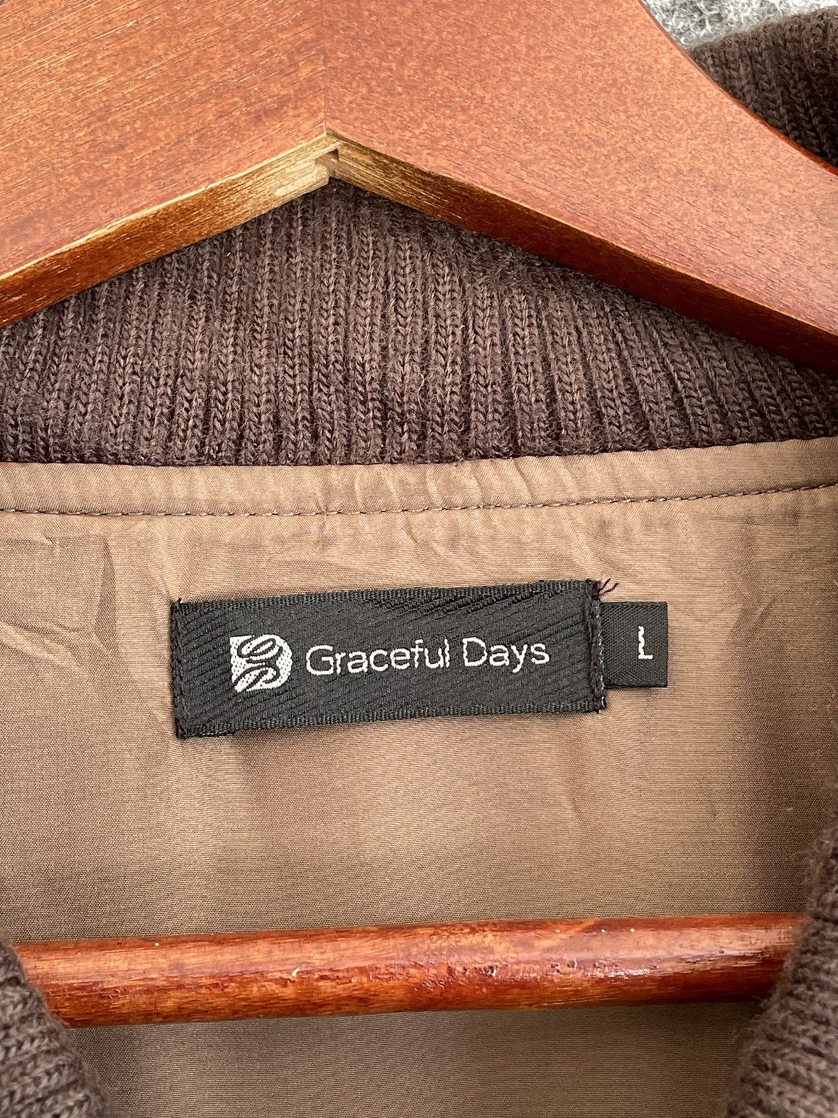 Japanese Brand GRACEFUL DAYS HYBRID JACKET Size US L / EU 52-54 / 3 - 6 Thumbnail