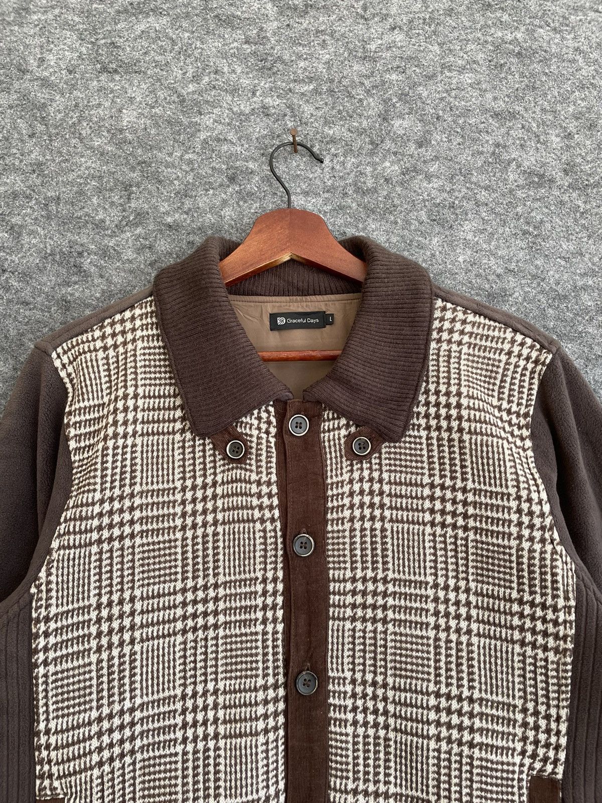 Japanese Brand GRACEFUL DAYS HYBRID JACKET Size US L / EU 52-54 / 3 - 2 Thumbnail
