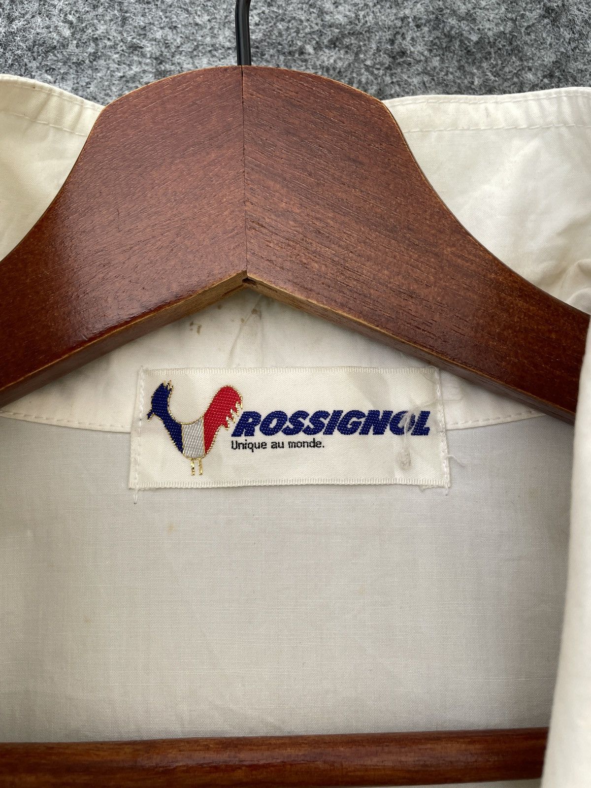 Japanese Brand VINTAGE ROSSIGNOL FRANCE LIGHT JACKET Size US L / EU 52-54 / 3 - 5 Thumbnail