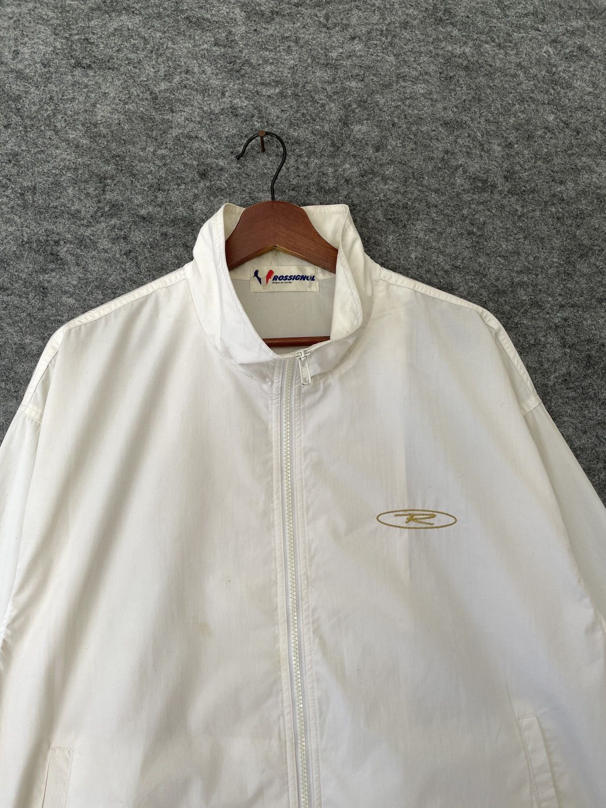 Japanese Brand VINTAGE ROSSIGNOL FRANCE LIGHT JACKET Size US L / EU 52-54 / 3 - 4 Thumbnail