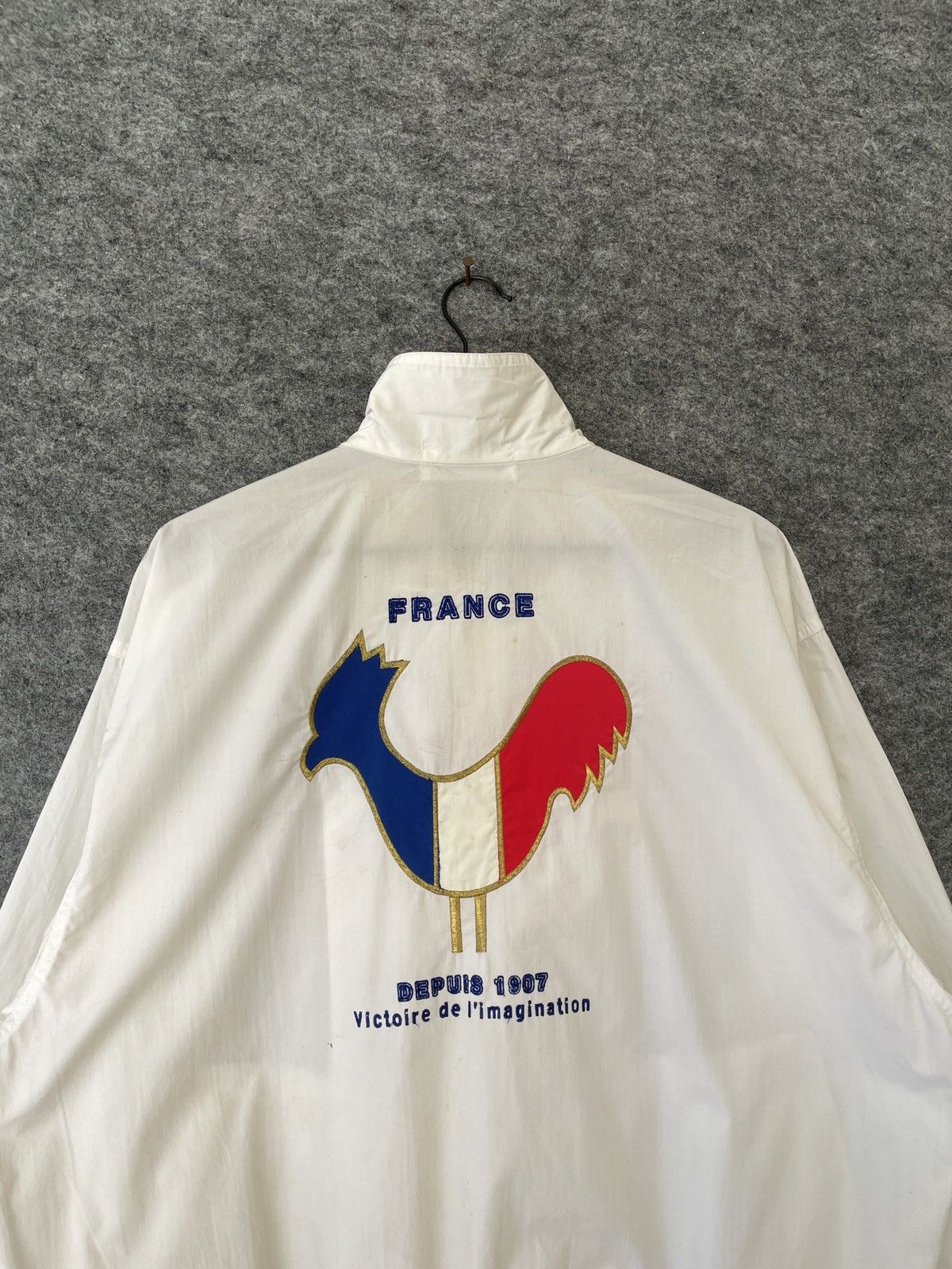 Japanese Brand VINTAGE ROSSIGNOL FRANCE LIGHT JACKET Size US L / EU 52-54 / 3 - 2 Thumbnail